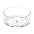 thumbnail image 1 of Clear Lazy Susan Turntable Organizer, 360-Degree Rotating Storage Bin for Kitchen Cabinet, Pantry, Refrigerator, Spices and Vanity, 1 of 6