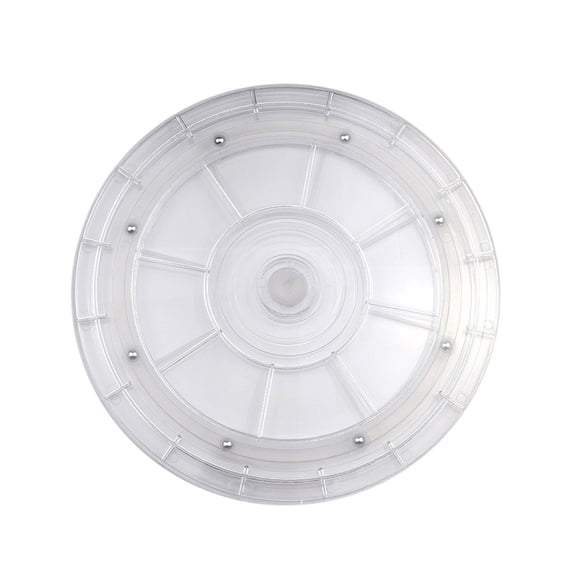 Clear Lazy Turntable 6" Acrylic Turntable Bearing for Decorating Cookies Clear Swivel Organizer Base, 5.91 inch, Clear 1PCS