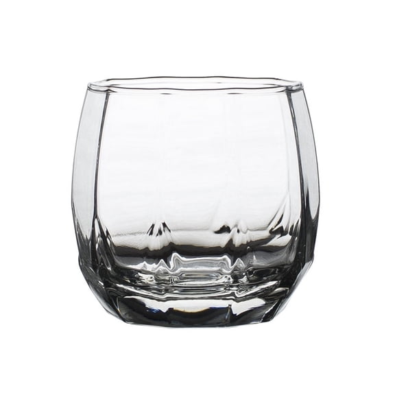 Clear Lead-free Lowball Glass, 12oz Whiskey Glasses, Dishwasher Safe
