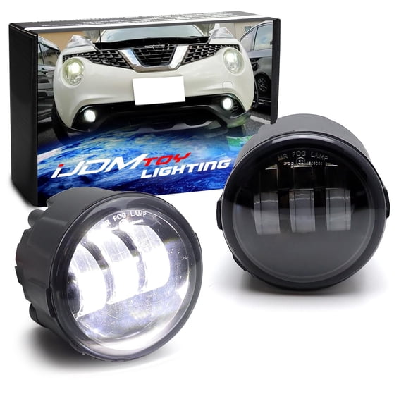 Clear Lens 6000K White Color 20W High Power LED Fog Driving Light Assembly For Nissan; For Infiniti