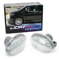 thumbnail image 1 of Clear Lens Amber Full LED Front Side Marker Light Kit For 2003-up Mercedes-Benz Metris Vito Viano Citan V-Class Passenger Van, Powered by 12-SMD LED, Replace OEM Sidemarker Lamps, 1 of 9