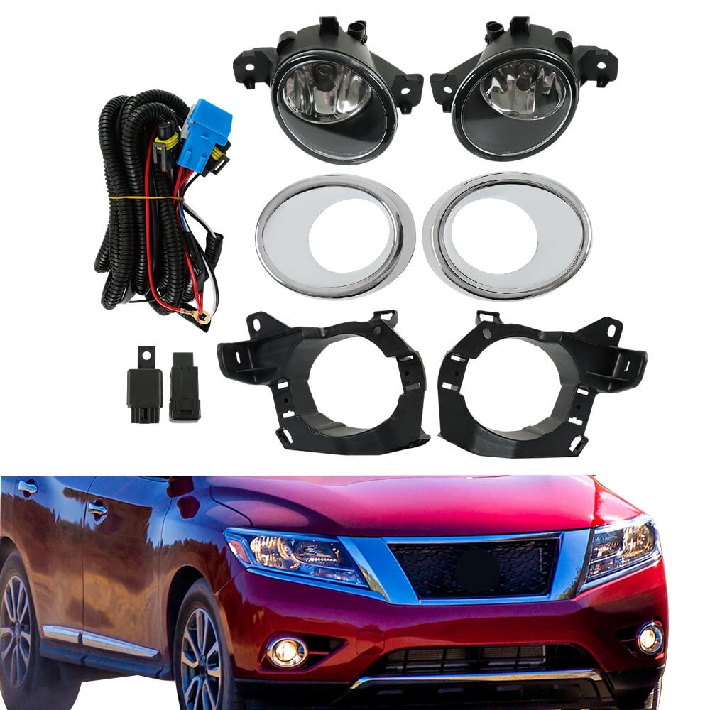 Front Bumper Fog Lights Lamps Clear Lens Left Right For 2004-2009 Toyota Prius E - Foto 2