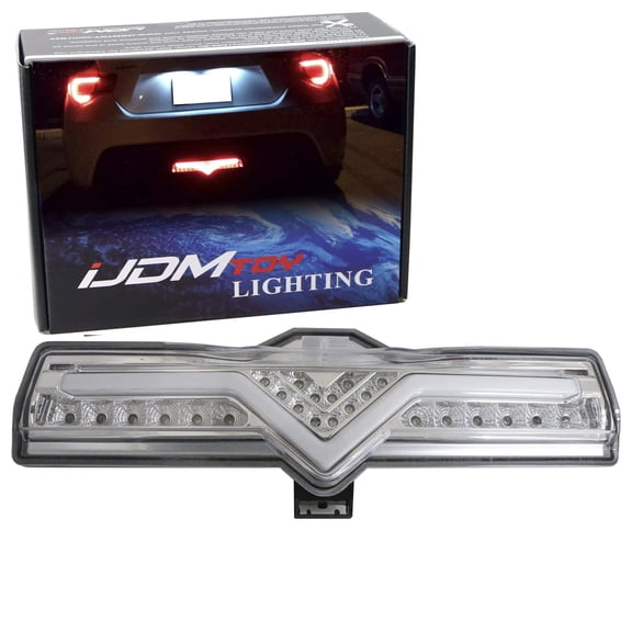 Clear Lens Full LED Rear Fog Light Kit (Rear Fog, Tail/Brake, Reverse Features) For Subaru 2013-21 BRZ, For 2013-16 Scion FR-S, 2017-21 Toyota 86