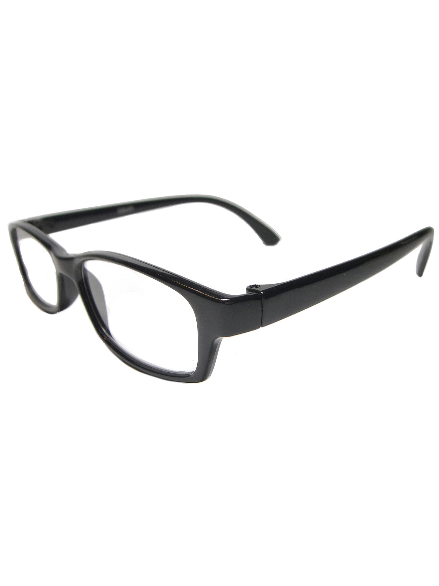 Clear Lens Full Strength Unisex Rectangular Reading Glasses
