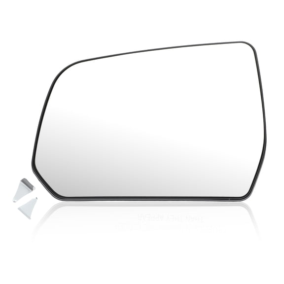 Clear Lens Left Side Heated Mirror Glass Replacement for GMC Acadia 2017-2023 for Chevrolet Traverse 2018-2023 Rearview Mirror Glass 23505276/84498321/GM1324209