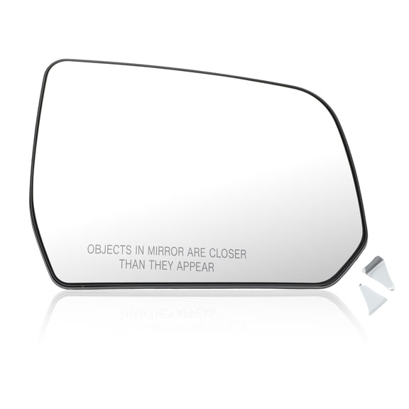 Clear Lens Right Side Heated Mirror Glass Replacement for GMC Acadia 2017-2023 for Chevrolet Traverse 2018-2023 Rearview Mirror Glass 23505277/84498323/GM1325209