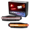 thumbnail image 1 of Clear Lens w/Dark Red Interior All-in-One Full LED Lower Bumper Tail Lamps For Nissan 2003-2009 350Z, Functions: LED Turn Signal Lamps, Backup Reverse Light & Tail/Brake Light, 1 of 9