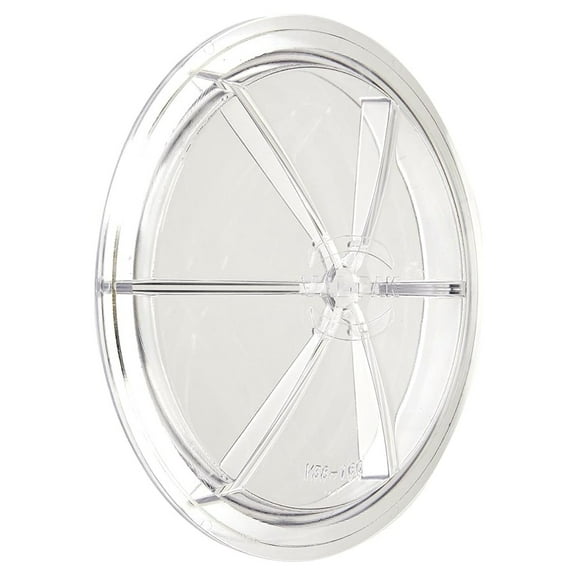 Clear Lid 7-3/4" Replacement - V38-160 Prior to '94 - Durable Container Lid - 7.75 Inch Clear Plastic Lid - Compatible Replacement Part