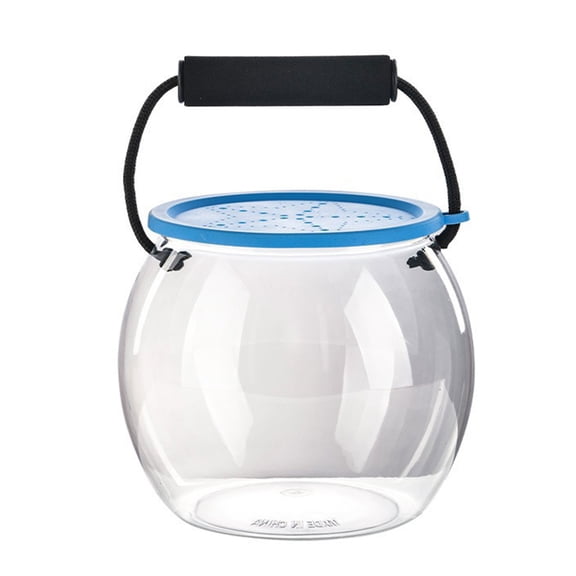 Clear Lid Safety Portable Fish Bowl Transport Container Tanks For Easy to Care Design Fishtanks Travel Aquarium Carriers