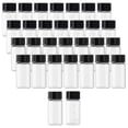 thumbnail image 1 of Clear Liquid Sampling Sample Glass Bottles Vials with Graduation Black Screwcap Capacity 5ml (0.17 Oz) 30PCS, 1 of 6