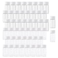 thumbnail image 1 of Clear Liquid Sampling Sample Scale White Screwcap Glass Bottles Vials for Chemistry Lab Chemicals 50PCS(25pcs with Scale, 25pcs no Scale) 5ml (0.17 Oz), 1 of 6