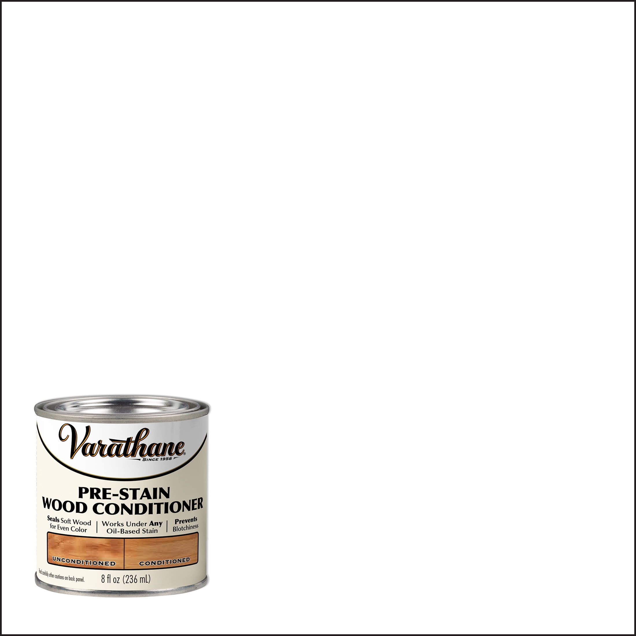 4 Pack, Clear, Low VOC, Varathane Pre-Stain Wood Conditioner-354240, Half Pint