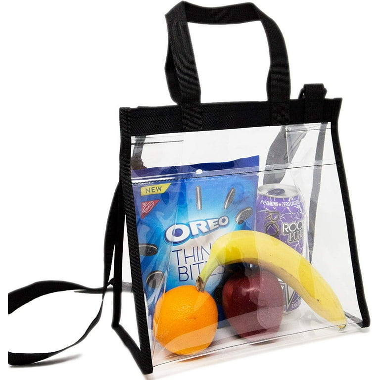 Clear Lunch Bag Tote CH Y1210N