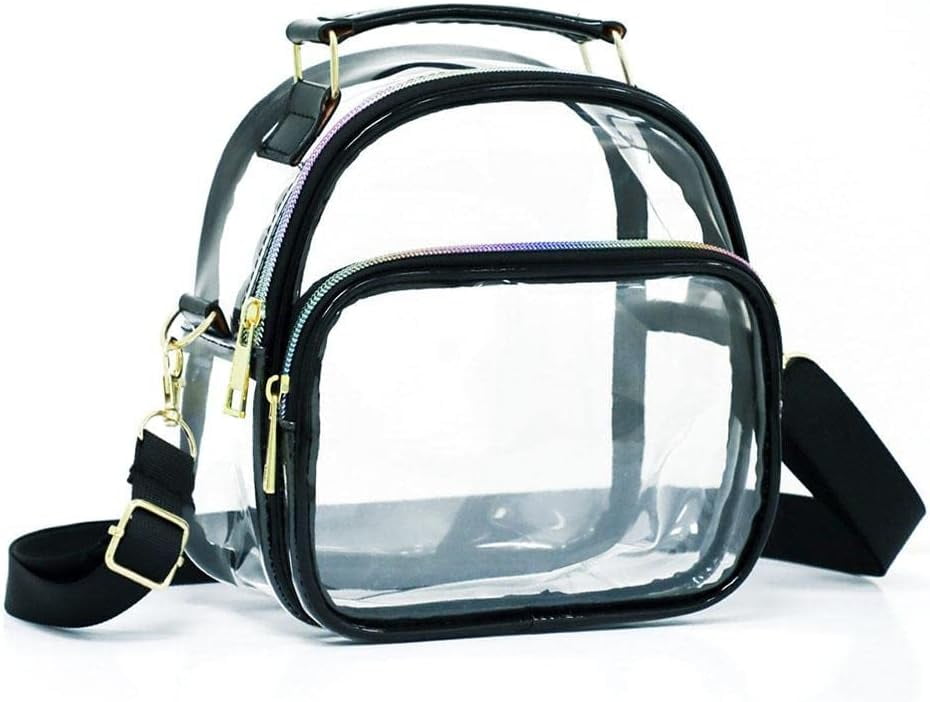 Clear Lunch Bag Transparent Bag With Adjustable Strap Clear Lunch Box
