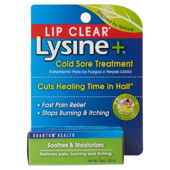 Clear Lysine+ Cold Sore 0.25 Oz (Pack Of 3)