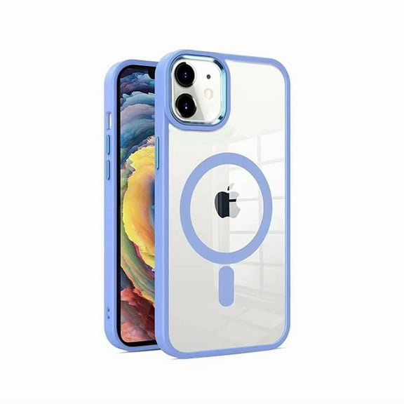 Clear Magnetic Case for Apple iPhone 12 and 12 Pro with Magsafe