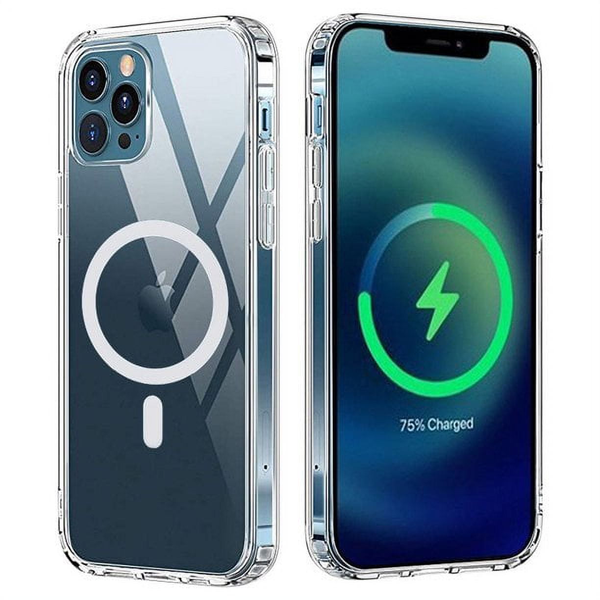 Carcasa Magsafe Iphone 12, 12 Pro Círculo Magnético Rígido Transparente con  Ofertas en Carrefour