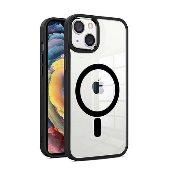 Clear Magnetic [Support Magsafe] Case for iPhone 15/15 Plus/15 Pro/15 Pro Max