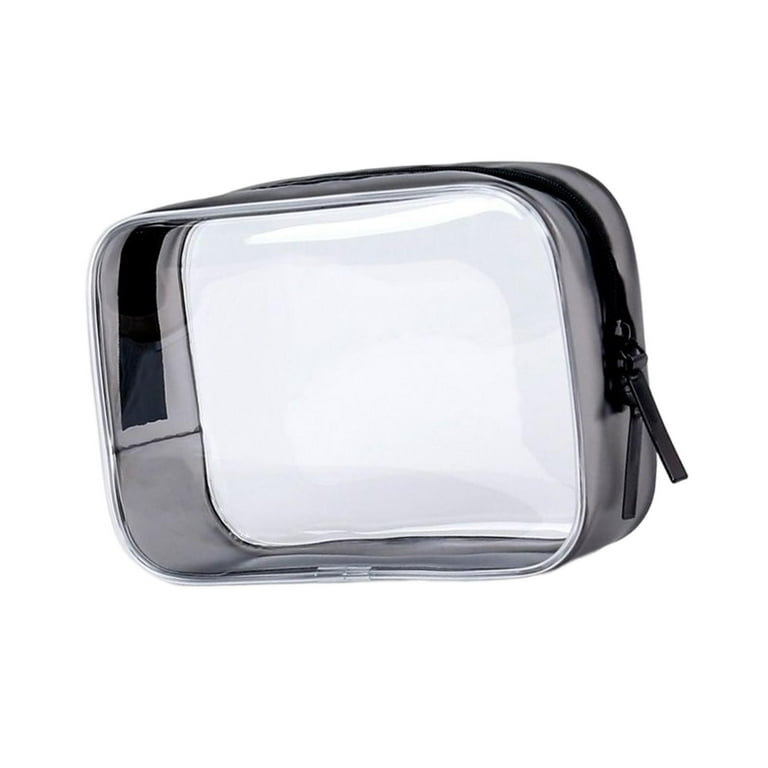 Clear Makeup Bag, Clear Travel Bags for Toiletries, Transparent