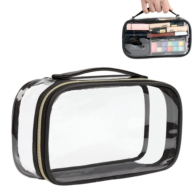5pcs Travel Transparent Clothes Storage Bags Vacuum Bags for Shoes Makeup  Underwear Zipper Packing Portable Organizer Pouch - AliExpress