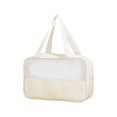 thumbnail image 1 of Clear Makeup Bag Transparent Cosmetic Tote Pouch For Travel Toiletry Storage 1 Pack, 1 of 5