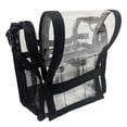 thumbnail image 1 of Clear Makeup Cosmetic Organizer Bag, 1 Pcs Tote Bag Waterproof Transparent for Cosmetics, Portable Zipper Storage Pouch for Travel Bathroom, Zippered Toiletry Bag (7.09 Inch), 1 of 7