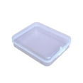 thumbnail image 1 of Clear Makeup Organizer Case with Lid, Transparent Storage Box for Hair Clips Jewelry False Eyelashes And Small Accessories, Portable Beauty And Craft Container Harlik, 1 of 6