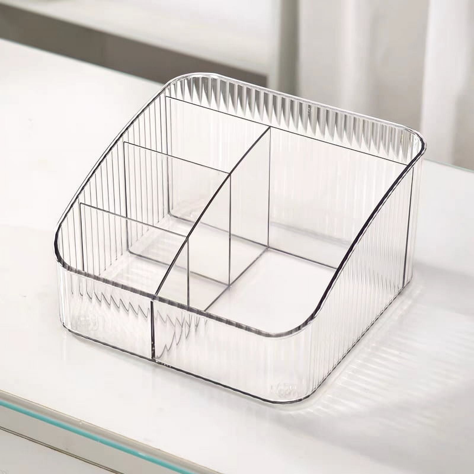 Clear Makeup Organizer Cosmetic Storage Bathroom Dresser Skin Care