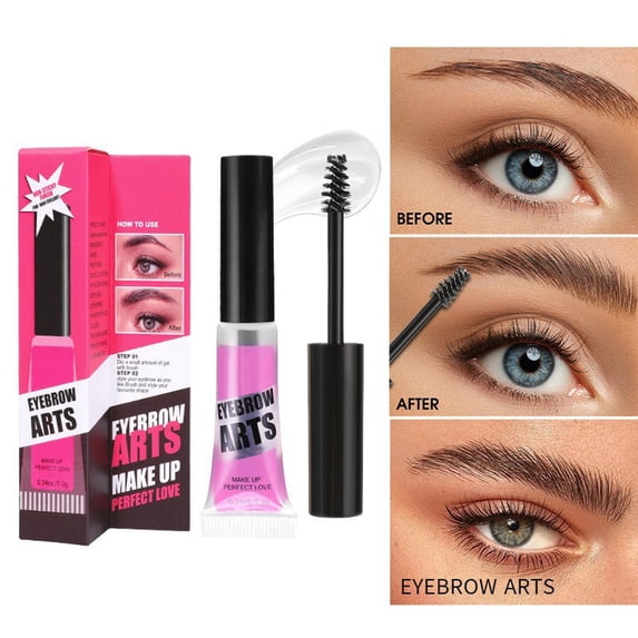 Clear Mascara In Tube Water Proof Natural Look Lash Gel 7g Travel Size For Daily Use