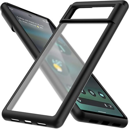 Clear Matte Google Pixel 6a Case.Slim Fit Translucent Matte Plastic Protective Silicone Cover Phone Cases for Google Pixel 6A [Slim Thin & Comfort Grip] [Shockproof]