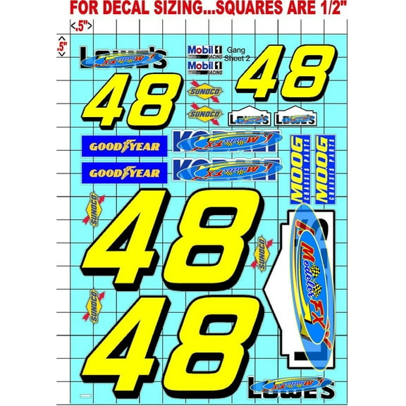 Clear Matte Vinyl Sheet #48-1/12 to 1/10th Scale R/C Model Decal Sticker Sheet Radio Control Lexan Body