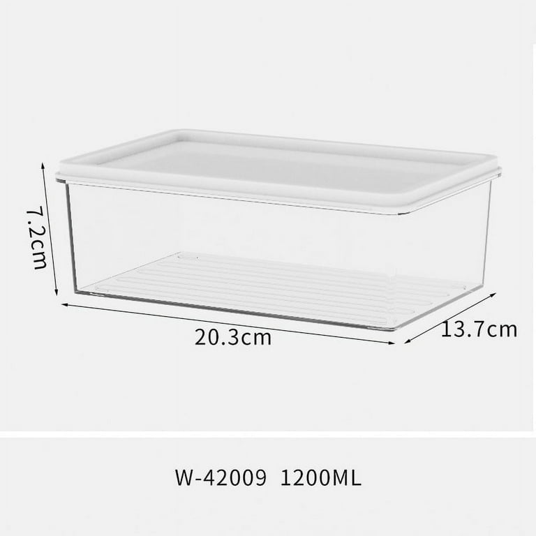 Clear Meat Storage Container Bacon Saver Bacon Container Food Storage  Container for Refrigerator 
