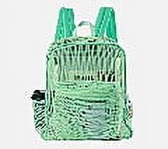 Clear Mesh Backpack Heavy Duty See-Through School Bag - Teal - Walmart.com