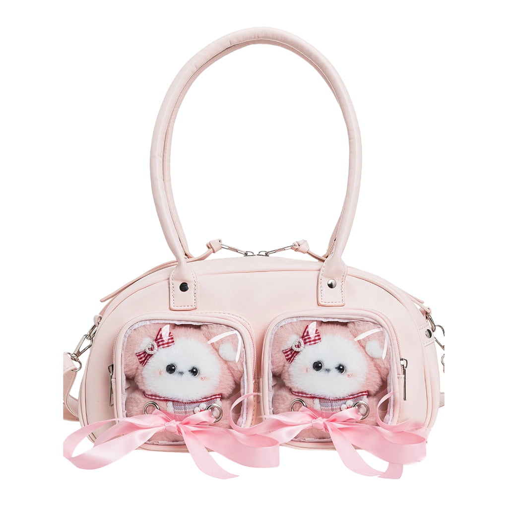 Clear Messenger Bag Fashion Ita Bag Shoulder Crossbody Bag Satchel Handbag