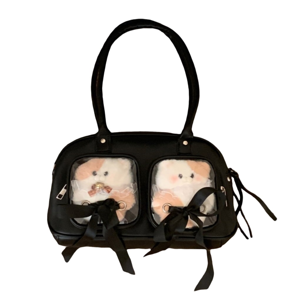 Clear Messenger Bag Fashion Ita Bag Shoulder Crossbody Bag Satchel Handbag