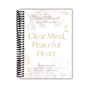Clear Mind, Peaceful Heart 50 Devotions for Sleeping Well in a World Full of Worry Spiral Bound