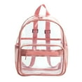 thumbnail image 1 of Clear Mini Backpack - Clear Backpack Stadium Approved Small Clear Backpack for Women Clear Bag for Concerts Festivals Sports Work, 1 of 4