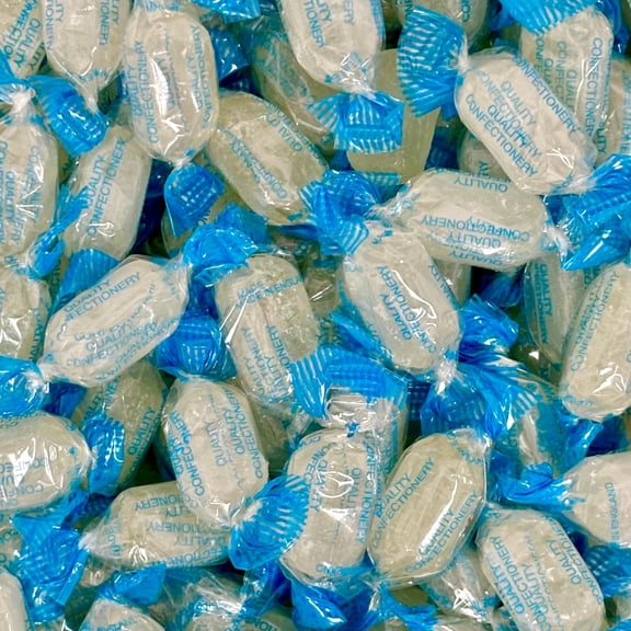 Clear Mints (Wrapped) 1kg Share Bag by The Gourmet Sweet Company