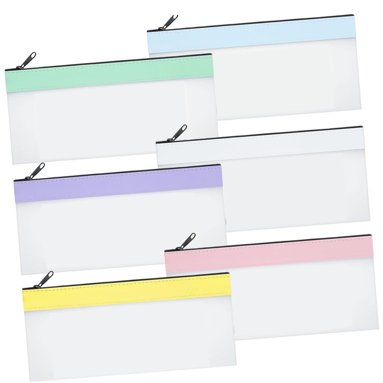 Clear Money Pouches Clear Banks Deposit Coin Bag Multipurpose Check ...