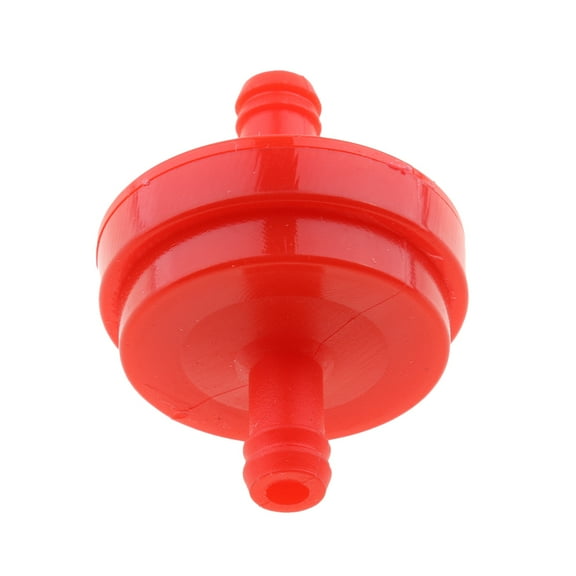 Clear-Motorcycle Inline Fuel Filter | Universal fuel hoses, 6mm 1/4" hoses