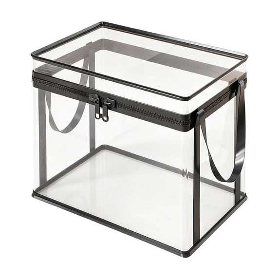 Clear Moving Bags Heavy Duty Clear Storage Bags with Zipper – Storage Bags Storage Bins with Lids – Portable Closet Organizers and Storage for Clothes Blankets Toys 3PCS