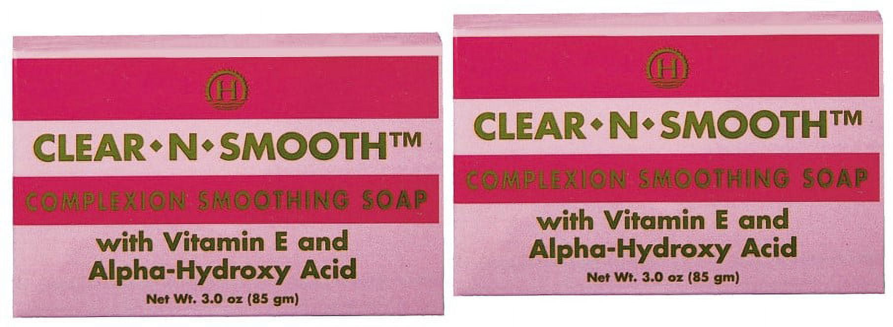 Clear-N-Smooth Lactic Acid Skin Smoothing Exfoliating Soap, 3 Oz, 2 Ct