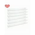 Clear Nail Polish Display Rack, 6-Piece Set Wall-Mounted Acrylic ...