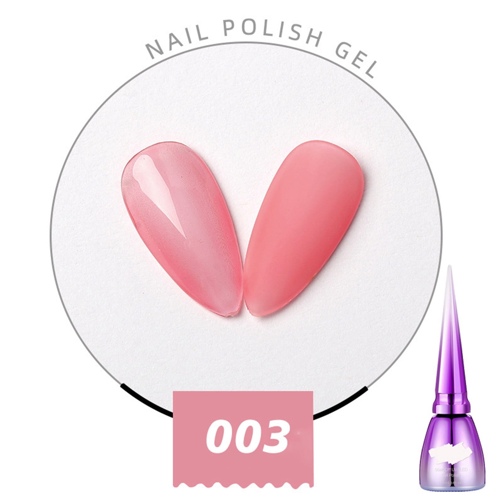 Clear Nail Strengthening Polish Gel Polish Color Changing Picture