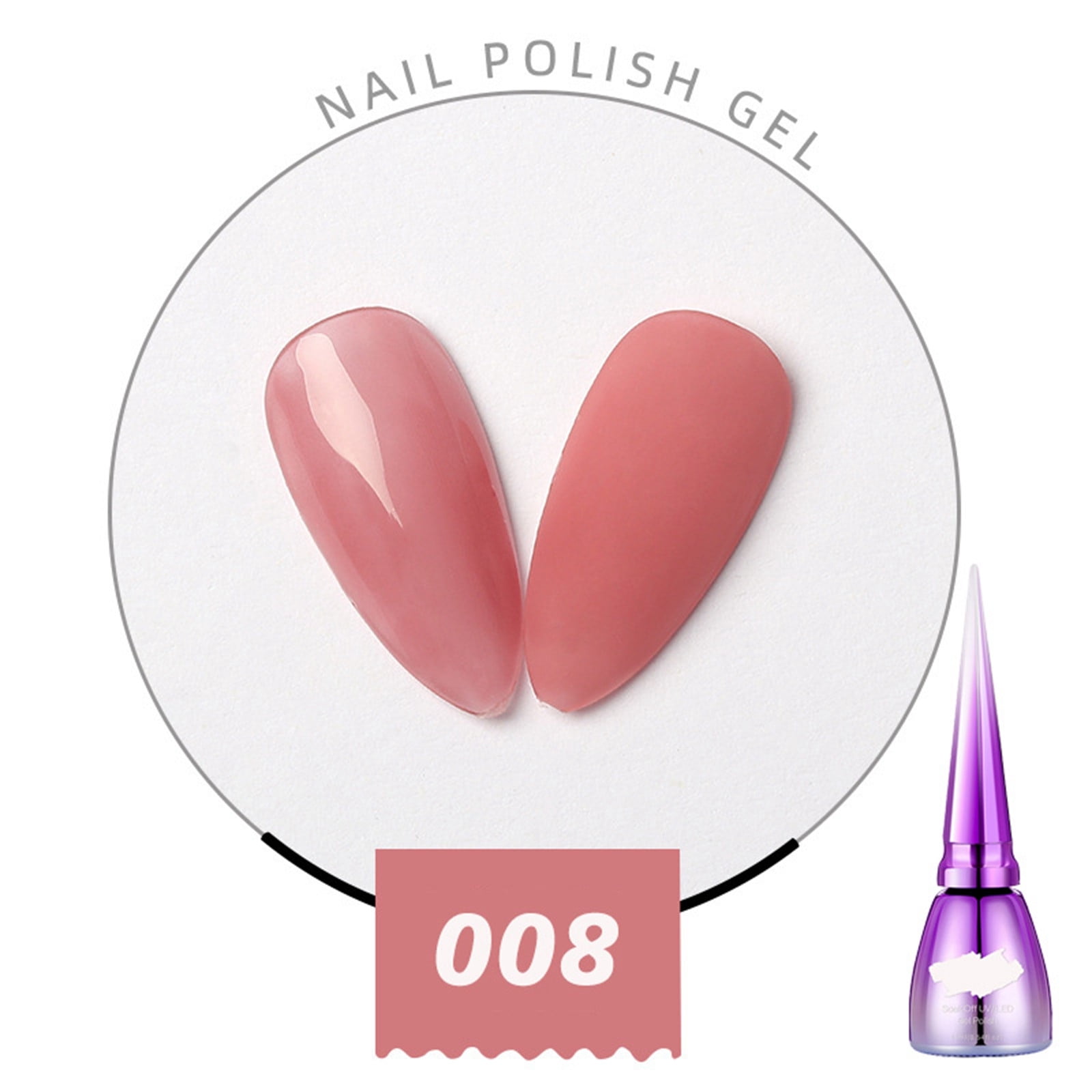 Clear Nail Strengthening Polish Gel Polish Color Changing Picture