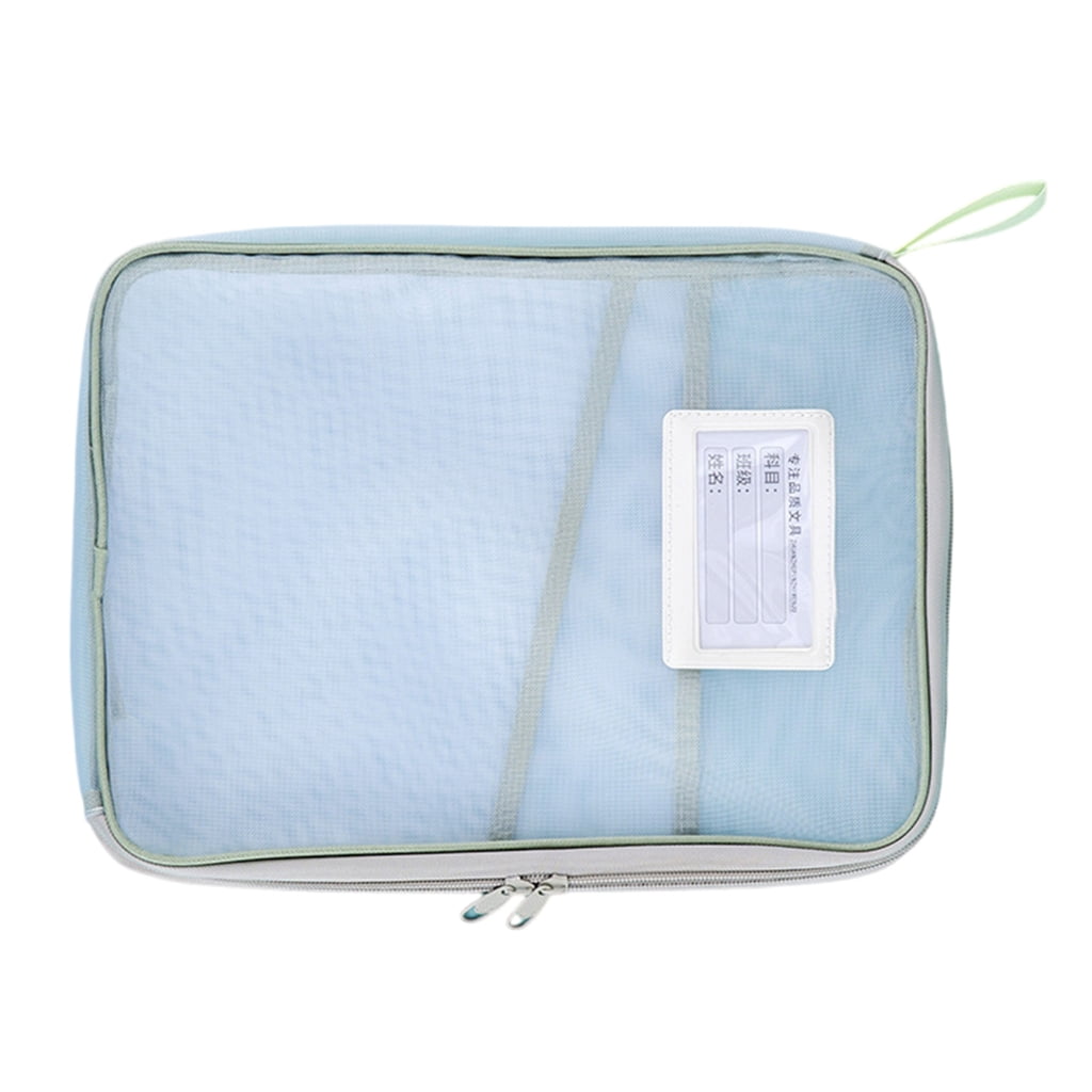 Clear Net File Bag Large Capacity Document Organiser Bag Homework ...