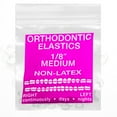 Clear NonLatex 100 counts, Intraoral Elastic Bands Orthodontic