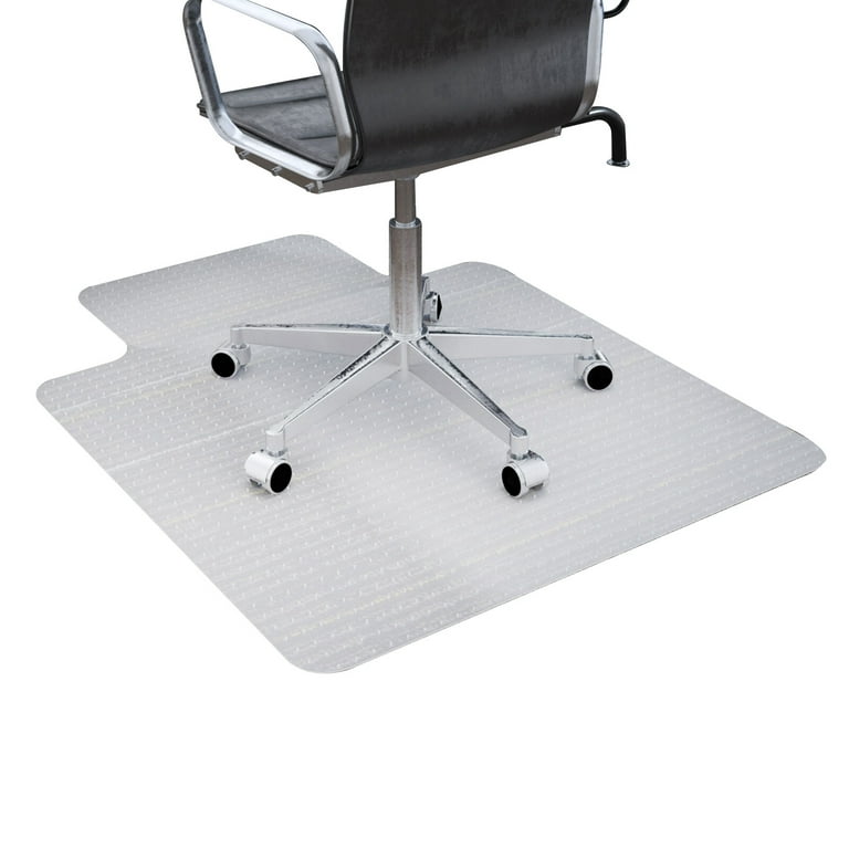 Clear Office Chair Mat 36 X 48 Floor Protection Mat Under Rolling Chairs with Lip for Tiles Concrete Floor