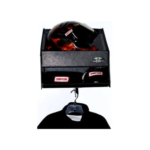 Clear One Racing Products Deluxe Helmet 1 Bay w/ Shelf