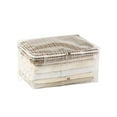 thumbnail image 1 of Clear Organizerlarge Capacity Clear Organizer Sweater Storage Bed Sheet Organizer Foldable Storage Pouch Travel Storage Container Home Textile Storage Home Decor, 1 of 7